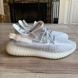 The adidas Yeezy 350 Boost is a low-top sneaker